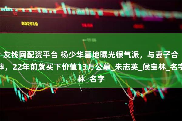 友钱网配资平台 杨少华墓地曝光很气派，与妻子合葬，22年前就买下价值13万公墓_朱志英_侯宝林_名字