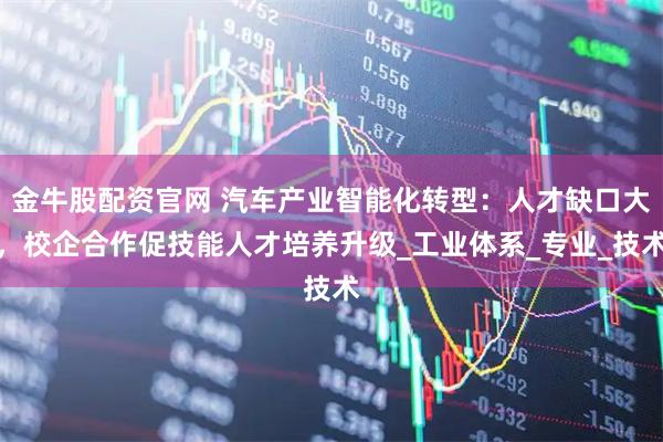金牛股配资官网 汽车产业智能化转型：人才缺口大，校企合作促技能人才培养升级_工业体系_专业_技术
